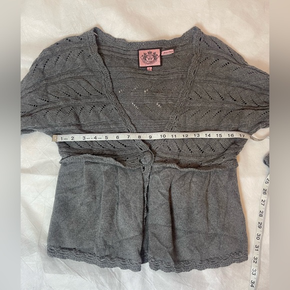 Vintage juicy couture Y2K bell sleeve cardigan size S - Picture 7 of 9